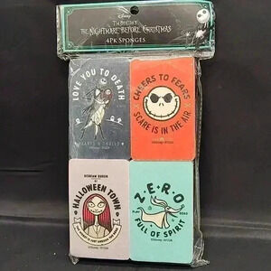 Nightmare before Christmas household sponges